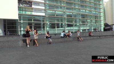 Human ashtray sub babe public fucked in group rough sex - txxx.com