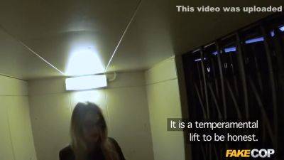 Leggy Office Whore Fucks Cop In An Elevator 1 - Fake - upornia.com