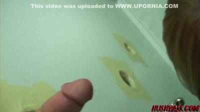 Glory Hole - Freshman Cassie Gets A Lesson In Glory Hole Goodness - upornia.com