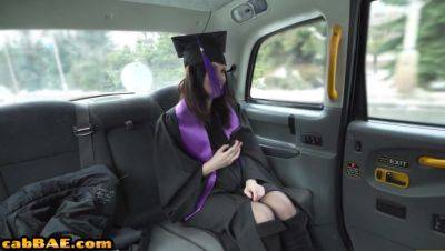 Naughty college grad fucks taxi driver - txxx.com