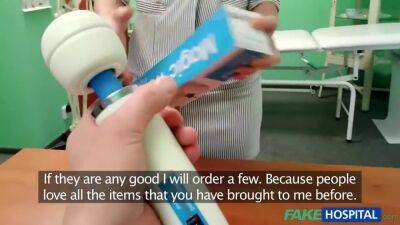 F.h. Gorgeous Blonde Sales Rep Has A Unique Selling Technique - upornia.com