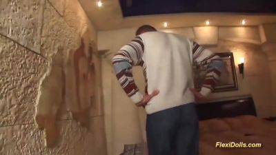 Stretching My Busty Flexi Doll - upornia.com