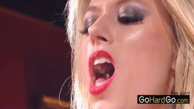 Femdom Session With A Cute Blonde Michelle - upornia.com - Britain