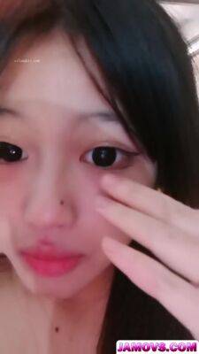 A camera in the restroom catches an Asian woman urinating. - txxx.com - China