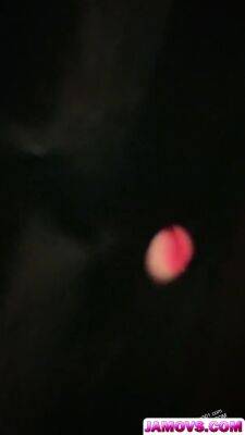 A covert camera captures a black-clad Asian whore. - txxx.com - China