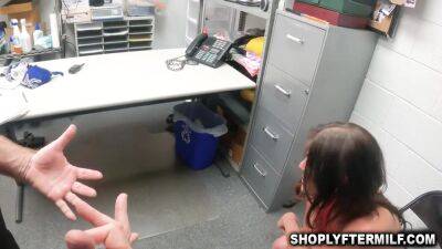 Busty Cougar Gets Caught Stealing And Need To Follow Commands - videomanysex.com