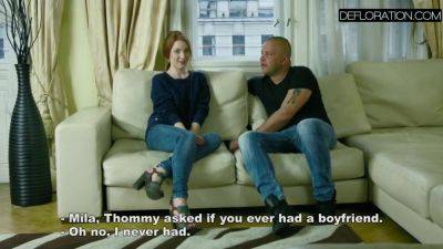 Redhead Mila Loves Big Cock - upornia.com