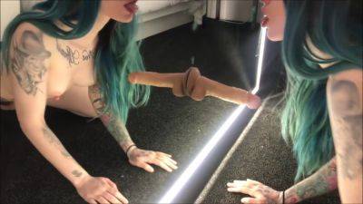 Dildo Mirror Riding And Cum - Full Vid - hclips.com
