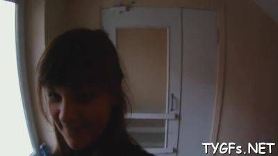 Gorgeous Brunette Diva Christi Enjoys Rear Fuck - hclips.com