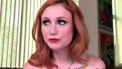 BJ redhead talks dirty and waits POV cum - drtuber.com