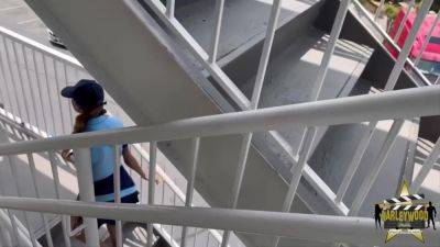 Mail Lady Itsblacharley Makes A Special Delivery! - hclips.com