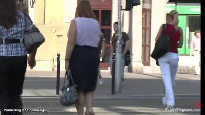 Busty Romanian Fucked In Public - hclips.com - Romania