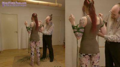 Girl In Chicken Wing (tenshi Harness) Suspension - upornia.com