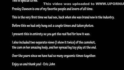 Eric John - Presley Dawson And Eric John In 18-year-old And Their First Ever Sex Together - upornia.com