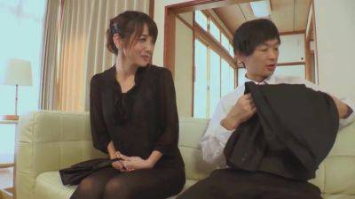 Saori Okumura Wet Widow - Caribbeancom - hotmovs.com - Japan