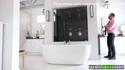 Lily Larimar - Lily - Brock Cooper And Lily Larimar - Offers To Go The Extra Mile For A Tired Hard Working - hotmovs.com