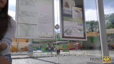 POV pick-up at the bus station with a sexy Czech pornstar - sexu.com - Czech Republic