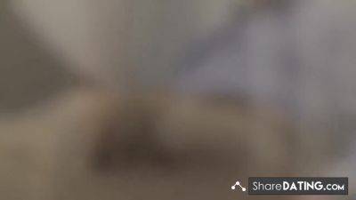 Footplay In Brown Leggings And Transparent Nylon Socks - txxx.com