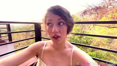 Kara At Home With Dildo - upornia.com