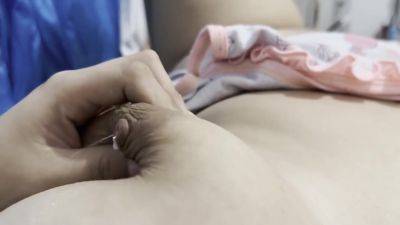 Lactating Lesbians - I Milk My Big Nipple Full Of Milk, I Love To See My Milk Come Out - desi-porntube.com