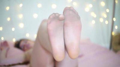 Longhairluna - Foot Worship Stockings - videomanysex.com
