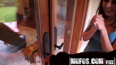 Kira Sinn's Little Asian Ass Spreader gets a hot POV kitchen whipping cream - sexu.com