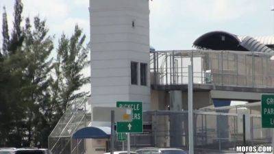 Dani Desire bangs a complete stranger in his car like a pro - sexu.com