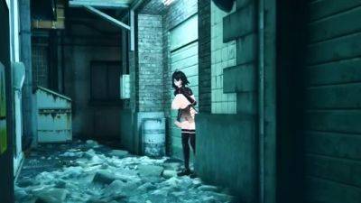 Futa Black Haired Girl in Alley [Sinensian] - drtuber.com