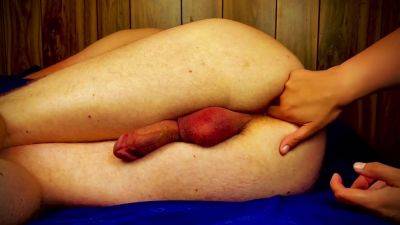 Gentle Fisting: Slowly Working His Ass Until Hands Free Cum! - hclips.com
