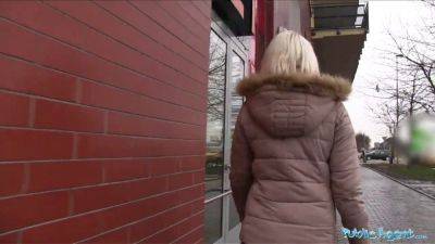 Lucy Shine gets cash for hot sex in public with stranger in POV reality video - sexu.com