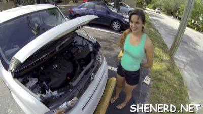 Ananta Shakti - Seductive Blonde Floosy Dwells On Sucking - upornia.com