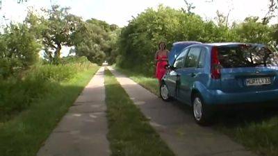 An Amazing German Babe Making Her Shaved Twat Wet - hotmovs.com - Germany