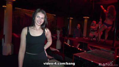 Charlie nice fucks the club manager to get a better spot on the pole! - BANG - hotmovs.com