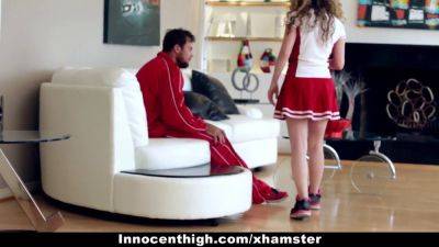 Marissa Mae rides her coach's big cock like a pro in HD video - sexu.com