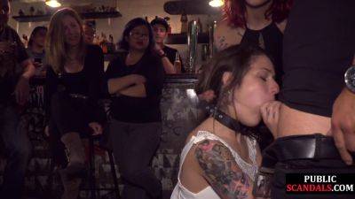 BDSM dirty bae smashed by dirty fucker at public place - txxx.com