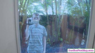 3 Babe Thieves Licked And Fucked In A 4some To Hide Evi - hotmovs.com