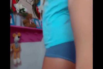 Teen Brunette Doll Striptease - hclips.com