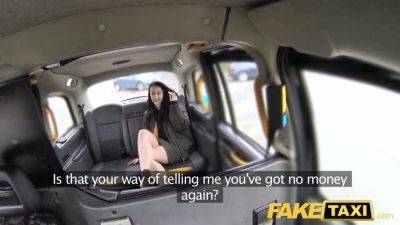 Alessa Savage - Alessa Savage gets a free ride in the backseat of a fake taxi - sexu.com