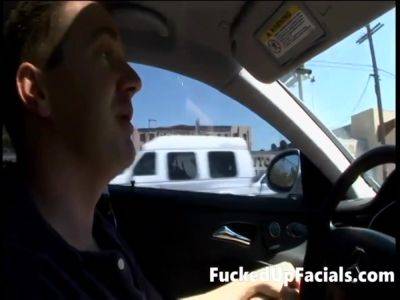 Rachel Milan sucking cock in dirty fetish scene - txxx.com