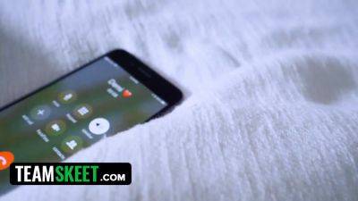 Ajaa & Evelin Stone take turns sucking and riding BF's fat rod in hot POV threesome - sexu.com