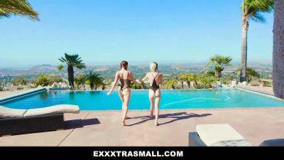 Kate Bloom - Danni Rivers - Petite Danni Rivers and her two stepsisters take turns on stepbro in a taboo threesome POV - sexu.com