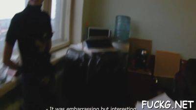 Foxy Beauty Geizer Does Her Best To Get Cum In Mouth - videomanysex.com