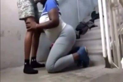 Fucking In Public Staircase - hclips.com