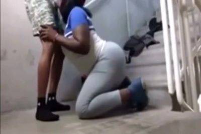 Fucking In Public Staircase - hclips.com