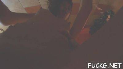 Overwhelming Brunette Minx Fucking A Buddy - hclips.com