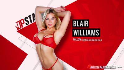 Blair Williams - Tori Black - Charles Dera - Blair Williams takes on two hard cocks in DP Star 3 - Flexible Tall Blonde - sexu.com