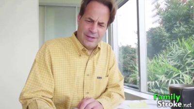 Step siblings get caught cheating & fucked hard in taboo affair - sexu.com