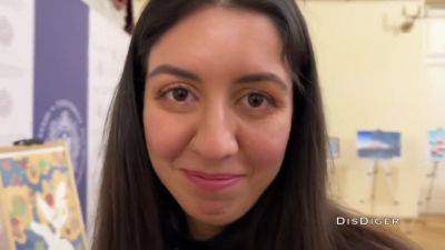 Picked Up A Modest Girl In The Theater And Divorced For Sex In An Art Gallery - upornia.com