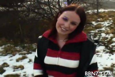 Appetizing Brunette Gal Katka Bends To Get Fucked Hard - hclips.com