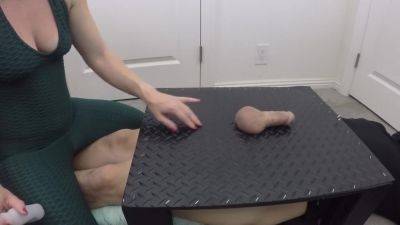 Sound And Pound - Ball Busting Sounding Hand Job - hclips.com